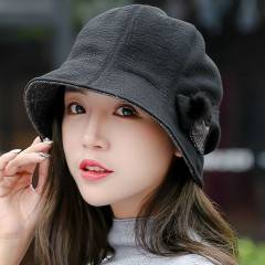 贝雷帽女秋冬季新款帽子韩版潮百搭复古礼帽英伦风八角帽时尚女帽